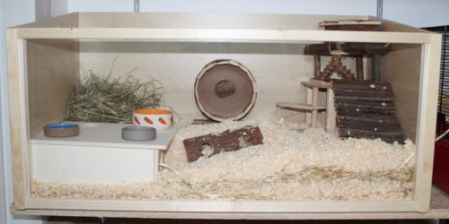 Hamsterkäfig aus Holz