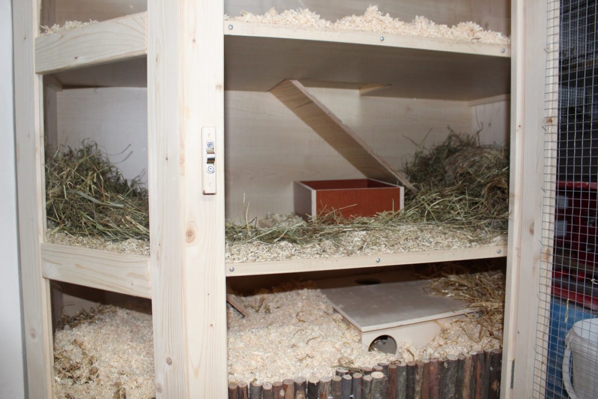 Hamsterkäfig mit Türe an der Front